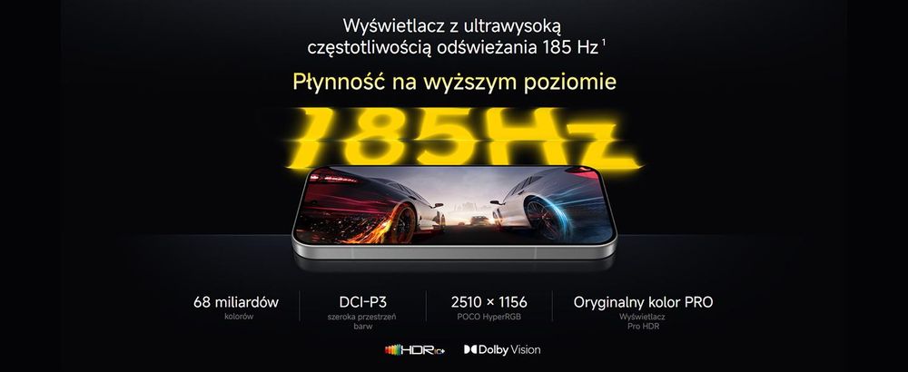 Xiaomi Poco F9 Pro Dual Sim - czarny - smartfon - 256 GB