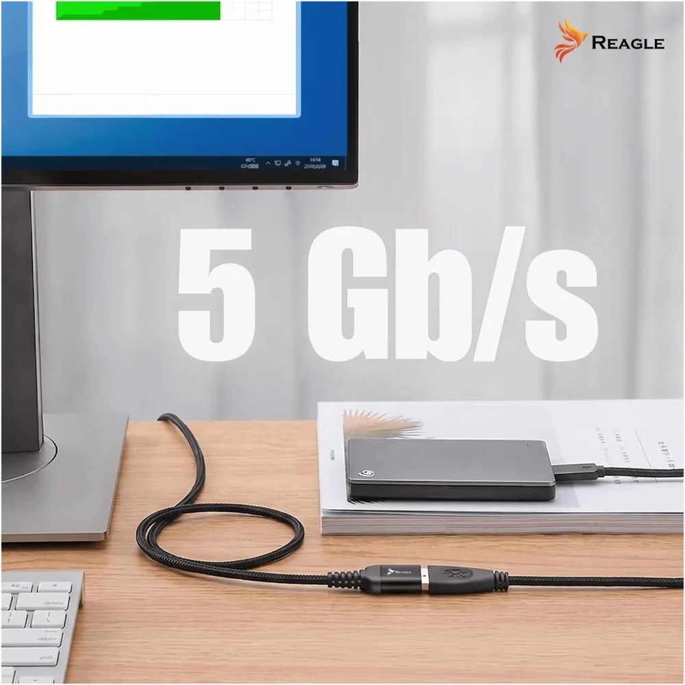 Reagle RPA100P – USB 3.2 Gen 1 mit bis zu 5 Gbit/s