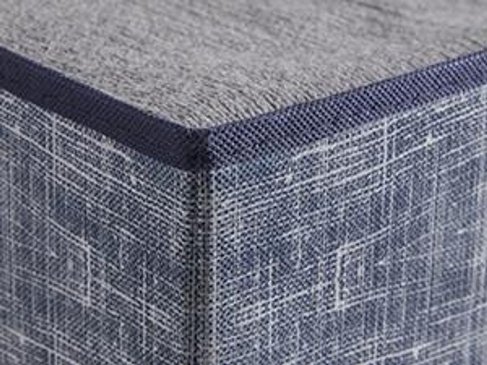 SONGMICS Ordnungsboxen, 6er Set, aus Vliesstoff mit Griff, 30 x 30 x 30 cm, Organizer Box, für Würfelregal, Faltbox, blau