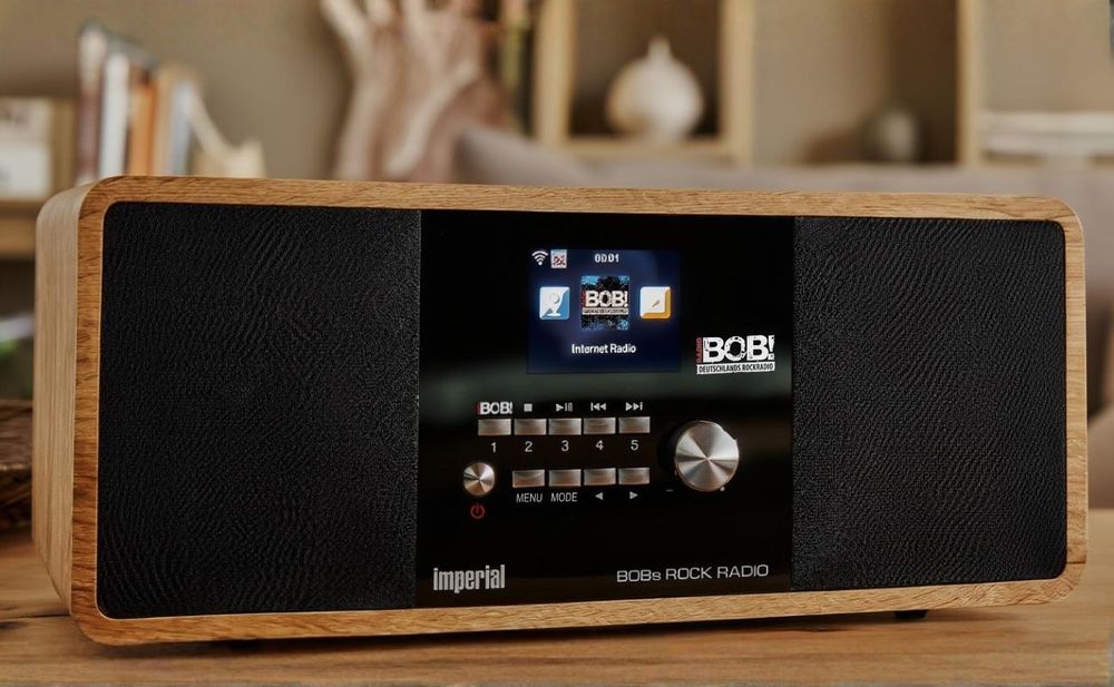 Imperial BOB's ROCK RADIO hybrid stereo radio Vintage