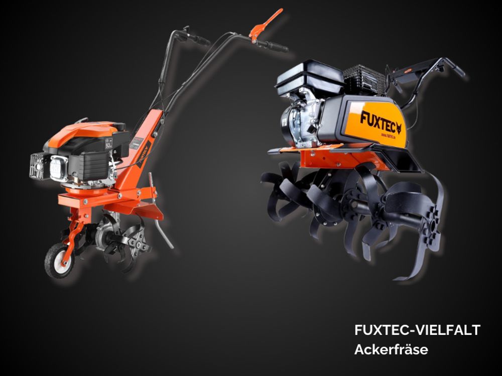 FUXTEC Ackerfräse FX-AF152 -  2 Takt Motor |23 cm Breite | 51,6 ccm |Frästiefe 70mm |14kg