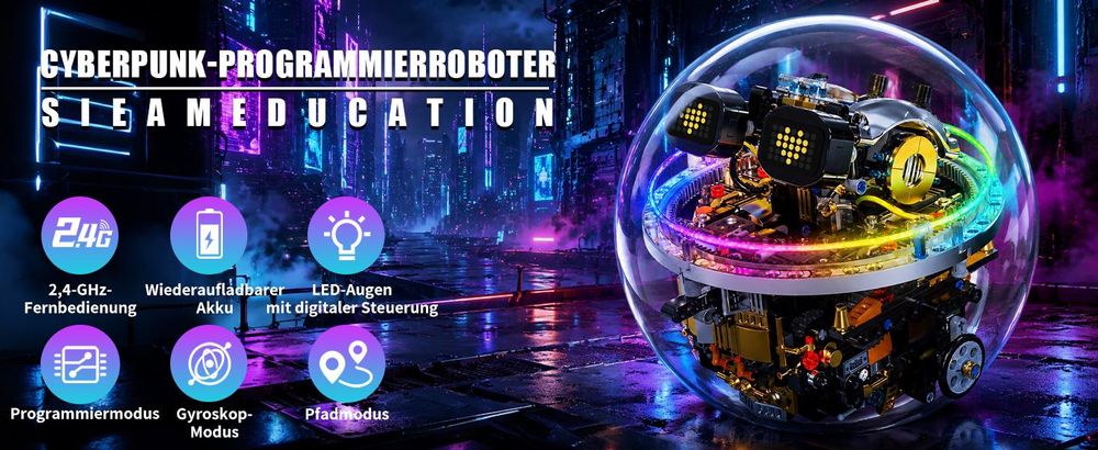 Intuitive Dual Steuerung (App & RC)