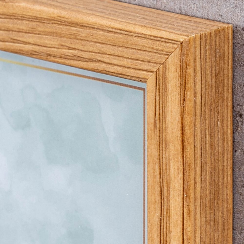10 Stück Bilderrahmen Echtholz  EU 10x15 Natur mit Glasscheibe Portrait Fotorahmen Set Holz Kiefernholz Picture Frame
