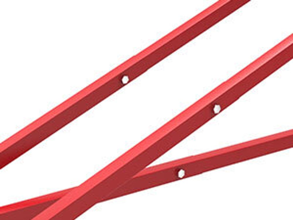Wiltec Hebevorrichtung für Aufsitzmäher Rasentraktor – bis max 400 kg – 1140 x 495 x 1030 mm – aus Stahl – Lifter als Reinigungshilfe