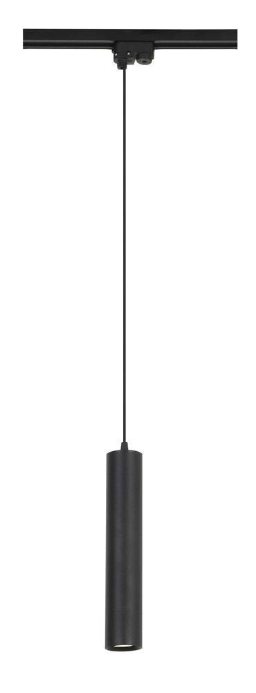 MasterLED Pendelleuchte 1-Phasen – Schwarz – GU10 – LED Hängelampe modern für Schienensystem – Keon