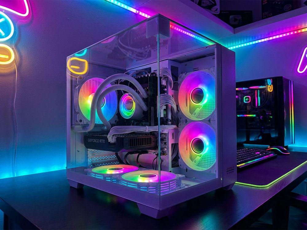 Chronicle Gaming PC Triorama Intel, 12 Core 16 GB RAM 240 GB SSD Nvidia GeForce RTX 5060 Luftkühlung W11 Black