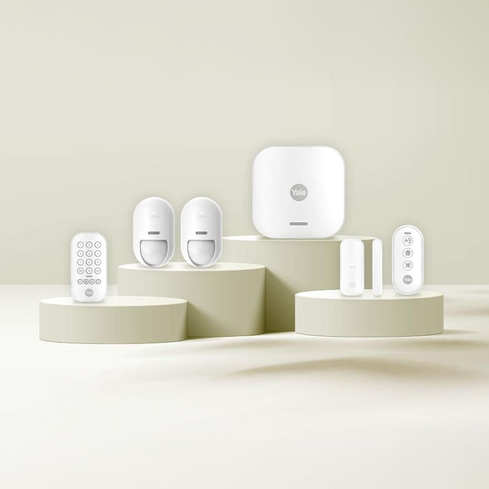 Yale Intelligente Schloss, Linus Smart Lock L2, Schwarz, Schlüsselloser, Elektrisches Türschloss, Smart Home