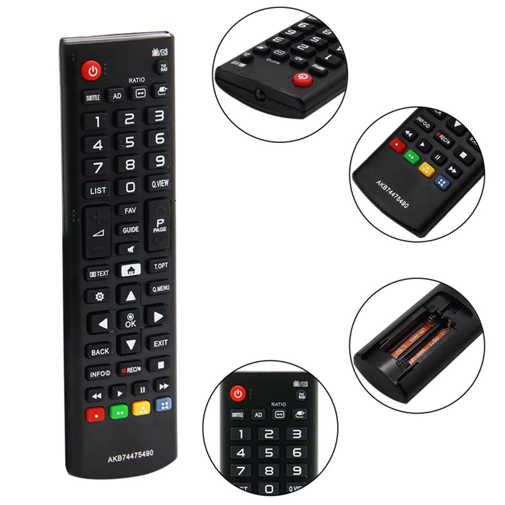 Universal LG Fernbedienung AKB75095308 AKB75675311 AKB76037605 Ultra HD TV Fernseher 42LN5708 42LN5758 42LN575S-ZE AKB73615303 Retoo