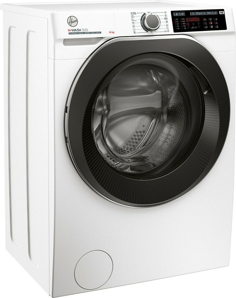 Hoover HWQ 58AMBS/1-S Waschmaschine 8kg Aquastop Power Care System ActiveSteam
