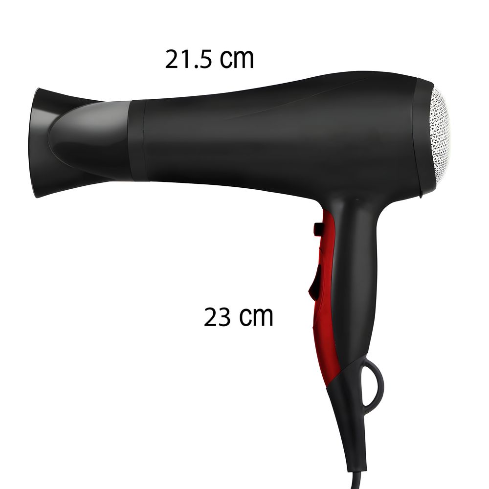 Haartrockner Ionen Fön mit Stylingdüsen und Diffusorr Föhn für Familie Windgeschwindigkeiten Haarstyling Temperaturstufen Kaltluft 2 Modus 2200W Retoo