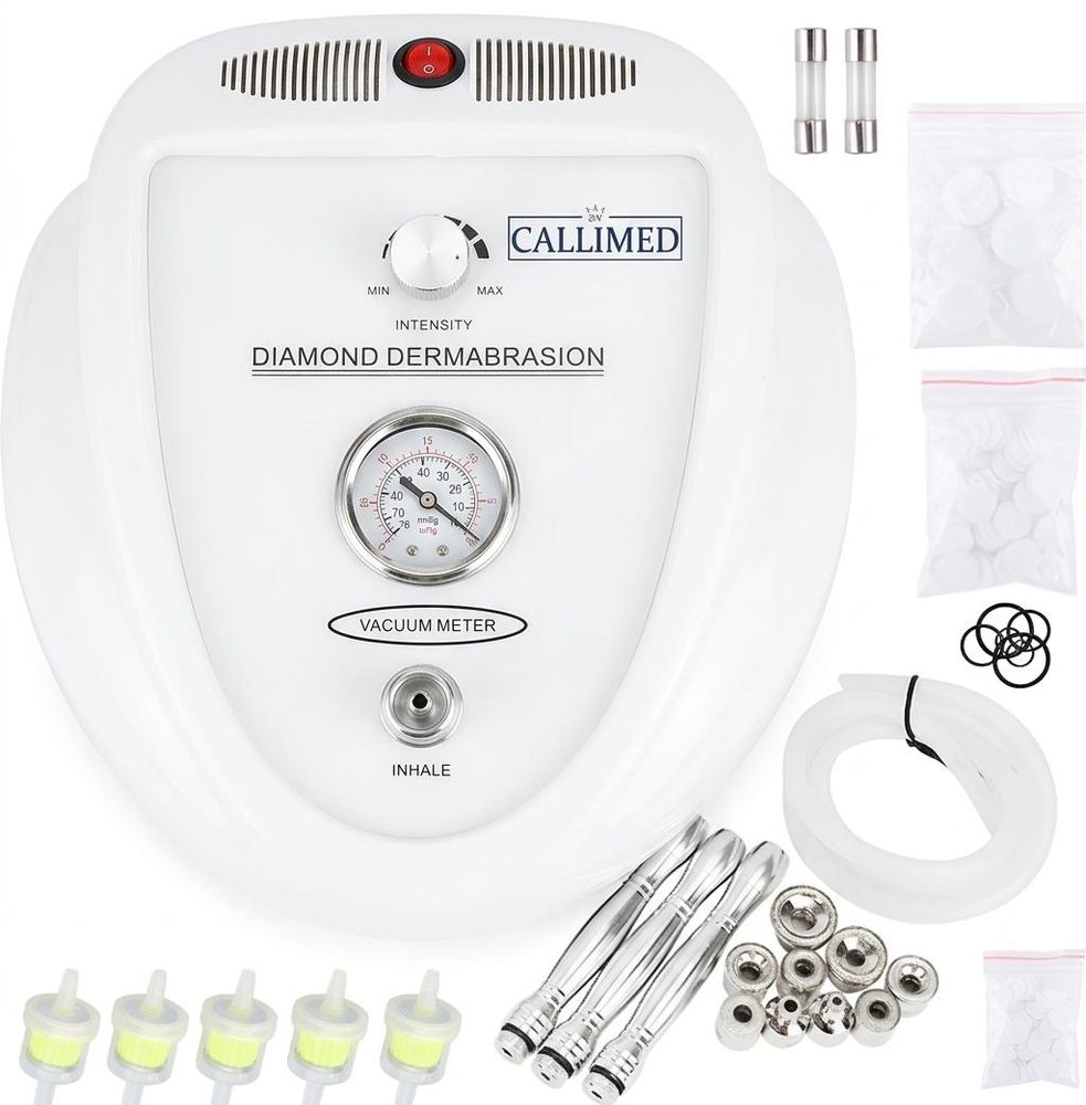 Diamantová mikrodermabrázia na obnovu a lifting tváre silná 100W + 5 filtrov