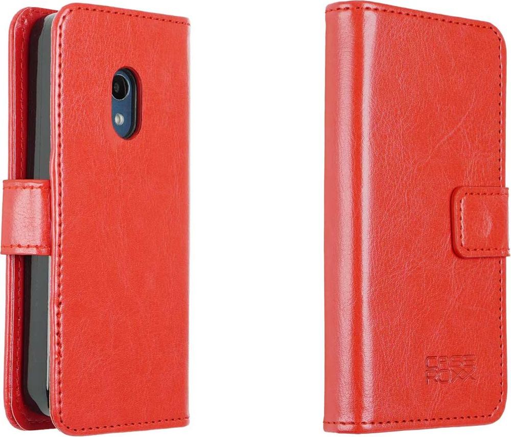 caseroxx Handy Hülle Tasche kompatibel mit Nokia 225 4G (2024) Bookstyle-Case Wallet Case