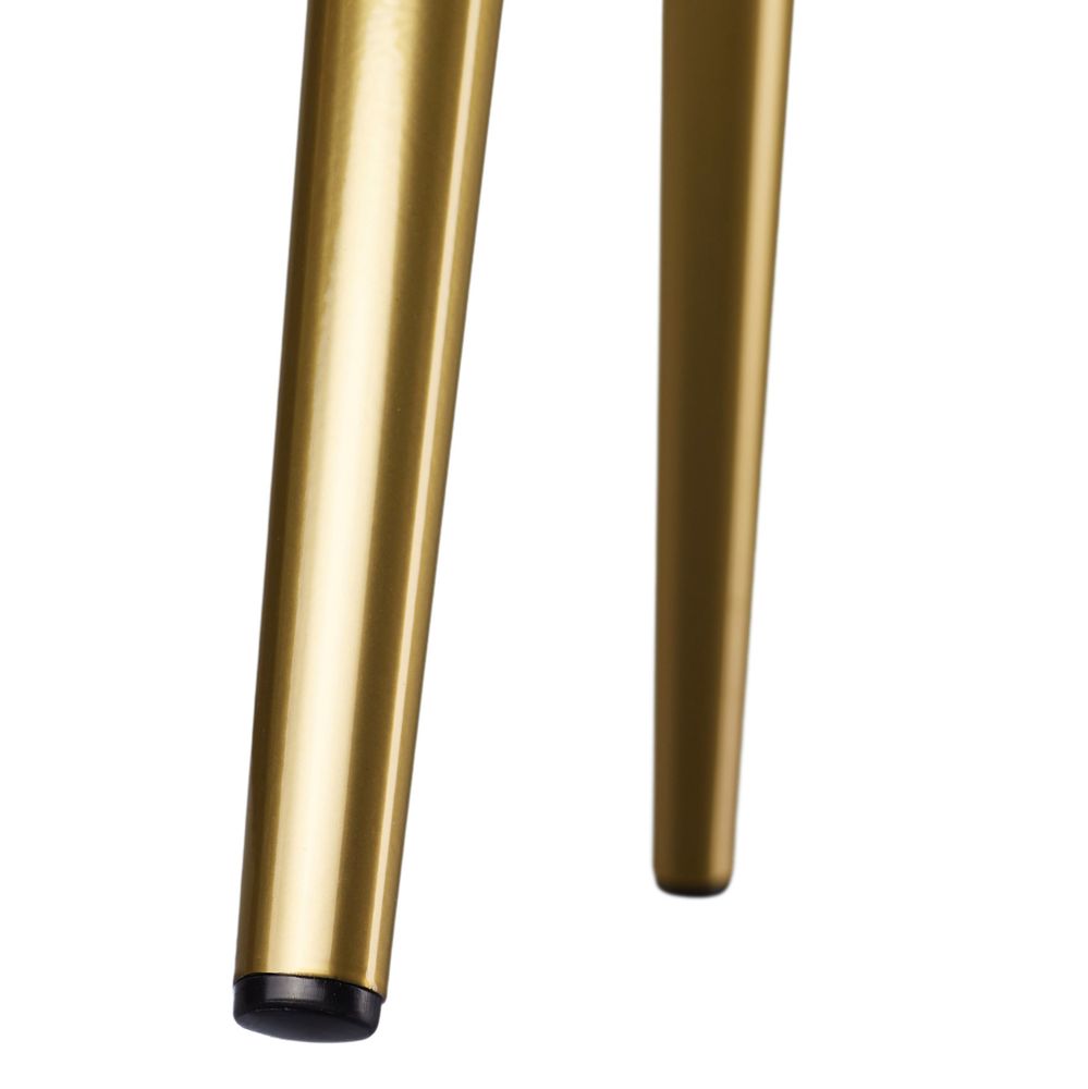 tectake® Esszimmerstuhl Marilyn gepolstert, in Samtoptik 58 x 62 x 82 cm