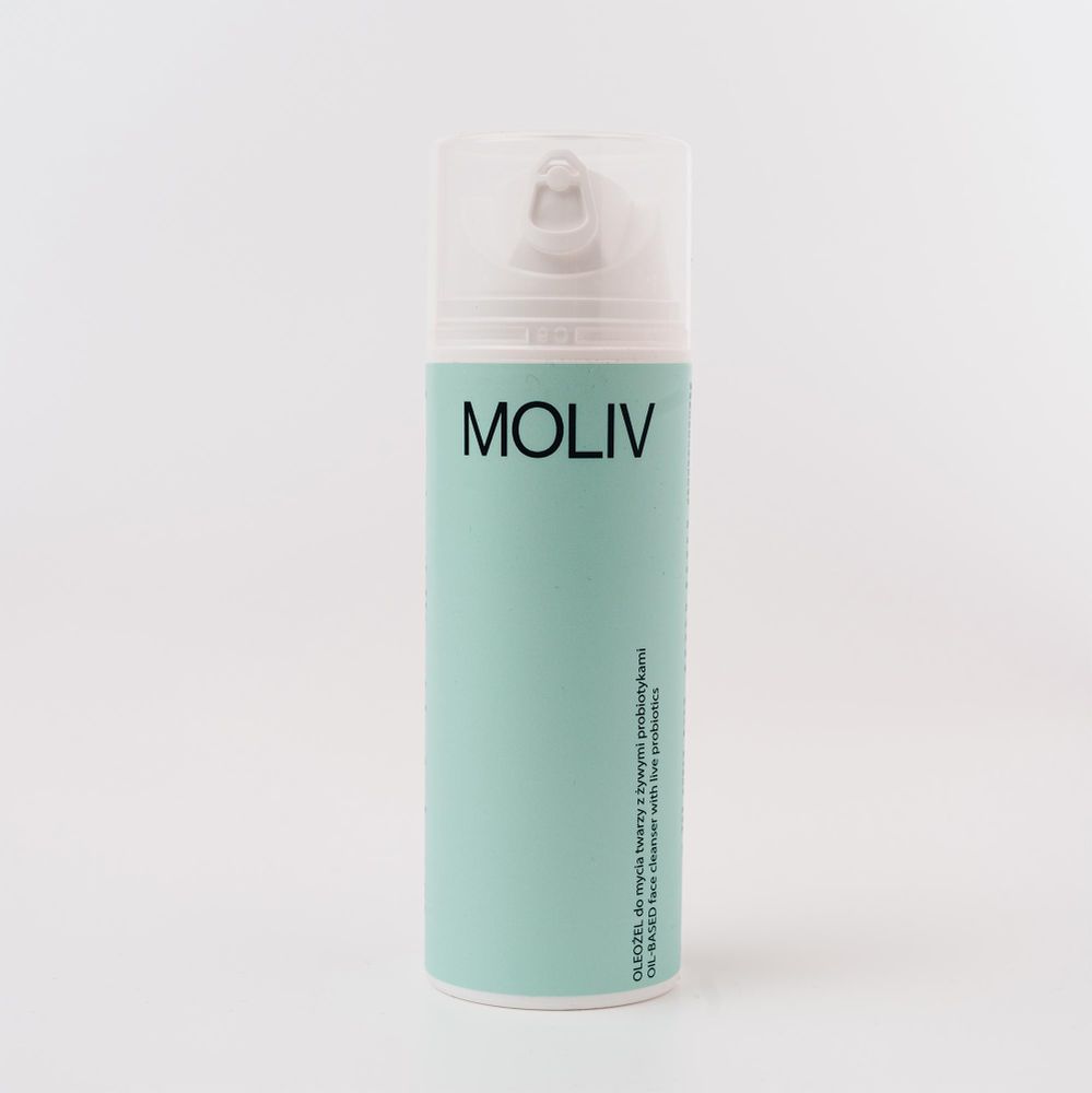 MOLIV Oleo-Gel Gesichtsreiniger mit lebenden Probiotika 150ml