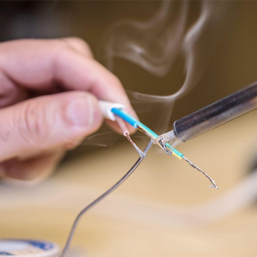 Lötdraht Lötzinn für Löten mit Lötstation Lötkolben Durchmesser Bleifrei Profi-Lötzinn ø 1 mm 50 g Löt Paste SMD Lötfett Flussmittel Elektronik Retoo