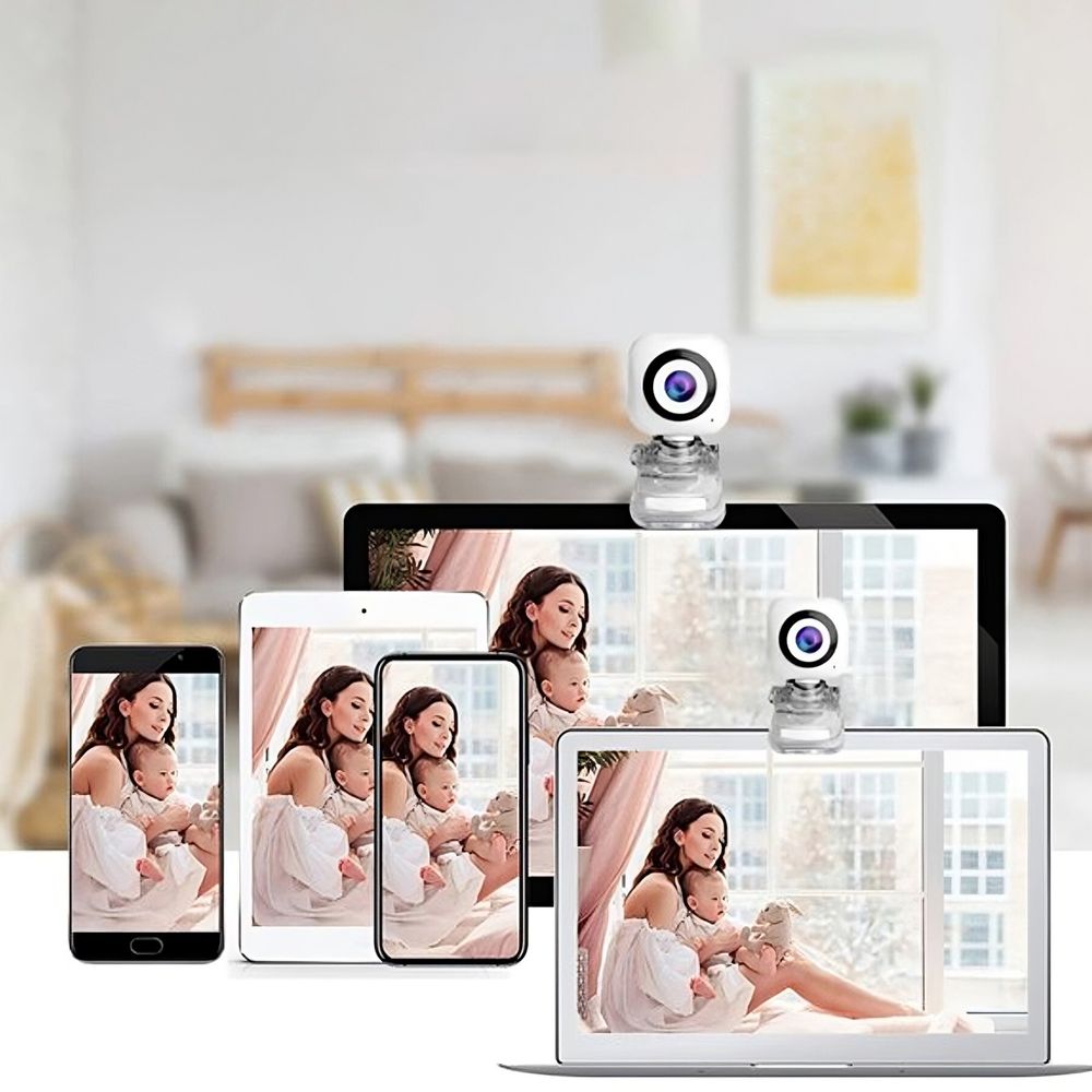 Webcam mit Mikrofon und Klarer Stereo-Sound Lichtkorrektur Webkamera USB-Anschluss Plug & Play USB 2.0 Kamera Skype FaceTime Hangouts Zoom Retoo