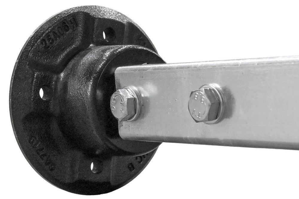 KNOTT Starrachse 750 kg mit 1240 mm Lochabstand für Pkw-Anhänger