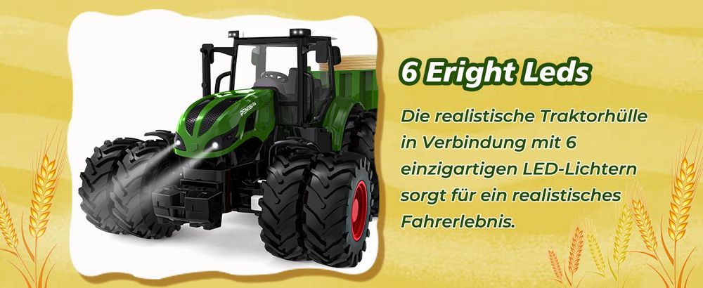 6 Kanäle rc traktor ferngesteuert