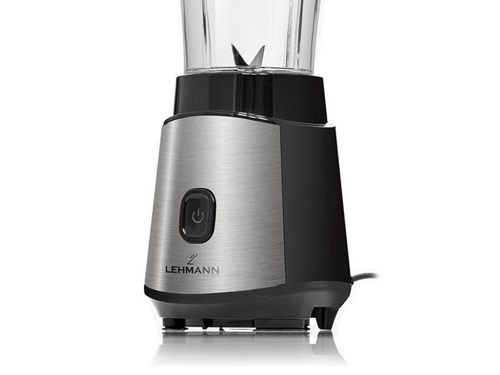 LEHMANN Frullatore Elettrico 1L, Smoothie Maker con 2 Bottiglie Portatili 570 ml e 400 ml, Senza BPA, 1200W