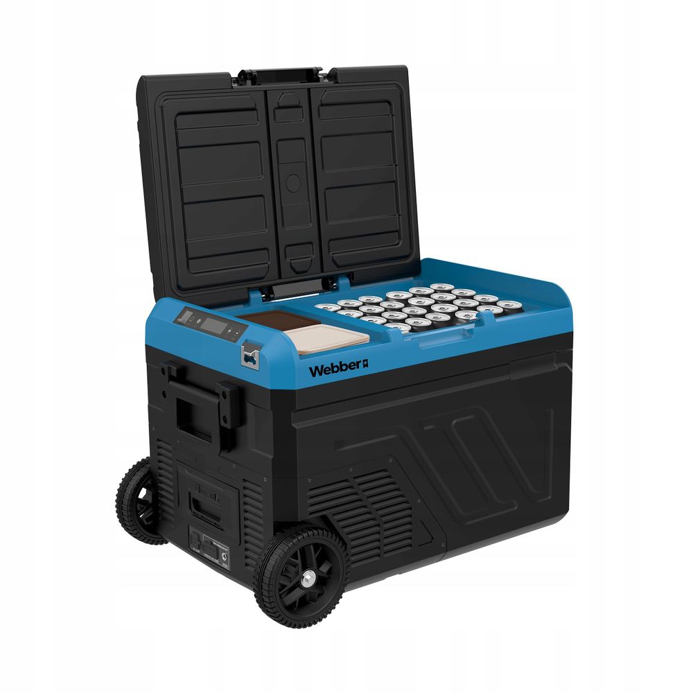 Mobile WEBBER Kühlbox für Camping Reise und Freizeit