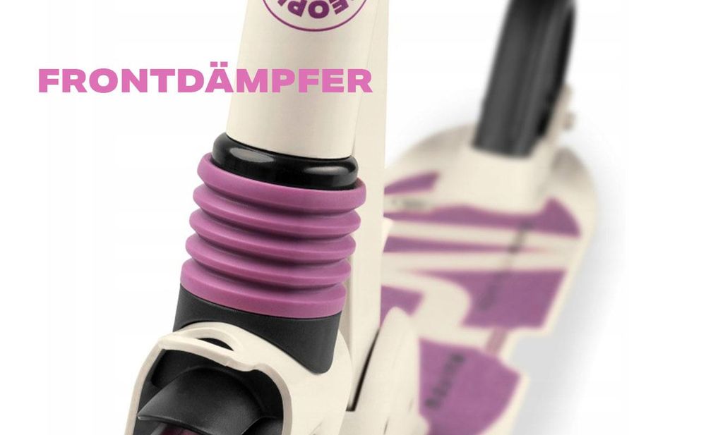 Cityroller MOVINO CITY LIGHT Stoßdämpfer LED-Rollen