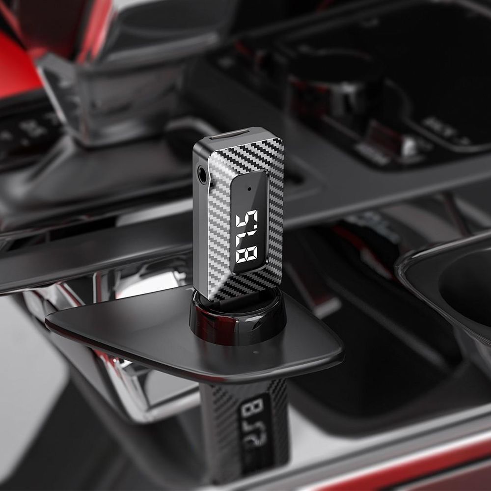 XO FM-Transmitter BCC16 Bluetooth MP3 KFZ-Adapter schwarz