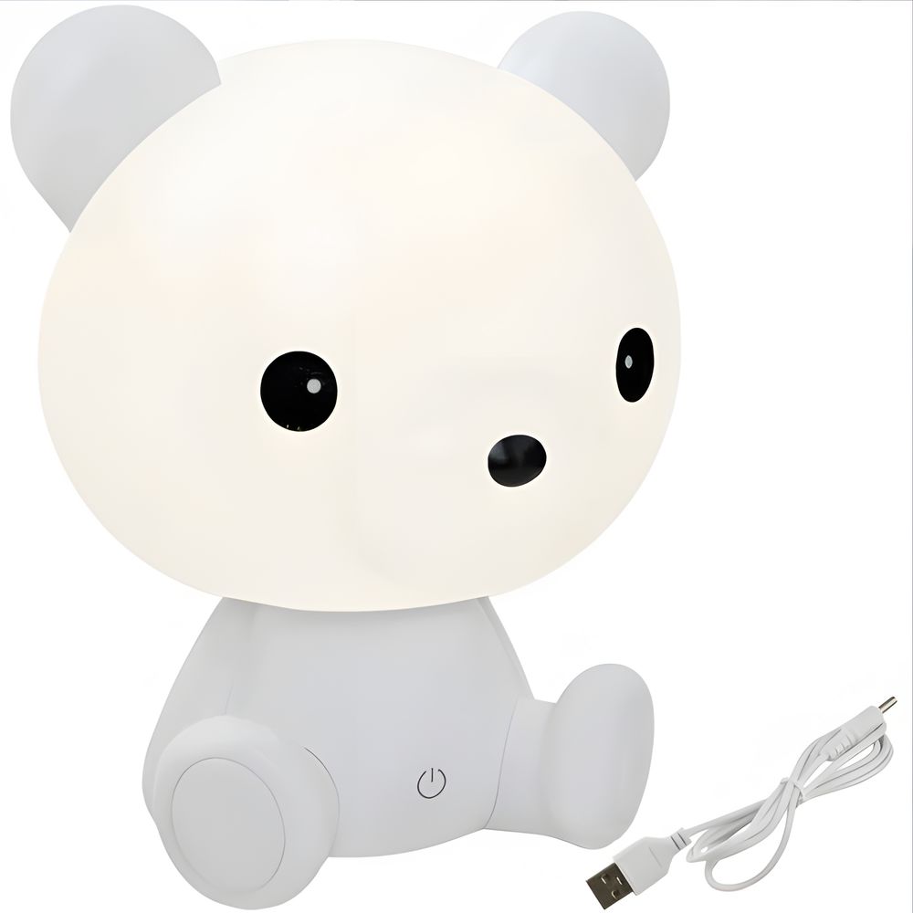 Dimmbares LED Nachtlicht, USB-Aufladbar Schlaflicht, Schrankleuchte, Nachtlampe für Treppen, Schlafzimmer und Kinderzimmer, Warmweiß Weiß Retoo