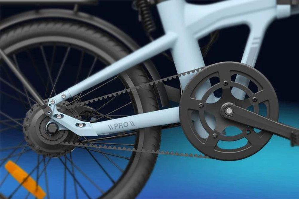 2*ADO Air 20 Pro vélo électrique pliant, Pedelec, transmission par courroie, 20", moteur brushless Bafang, 2 vitesses, homme/femme