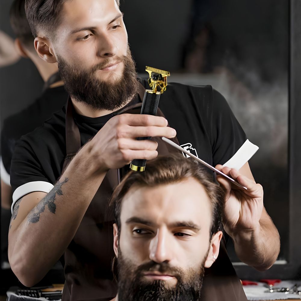 Haarschneider Haarschneidemaschine Bartschneider T-Blade Bart Trimmer Haartrimmer Elektrische Hair Clipper Haars Rasierer Herren Kinder Retoo