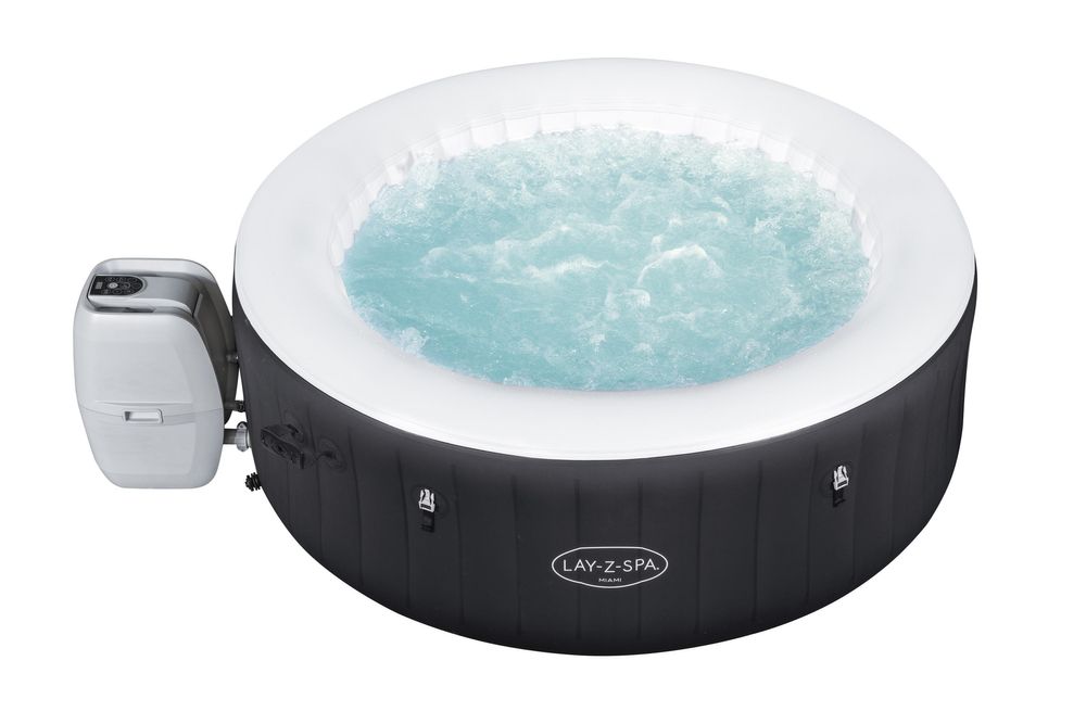 Bestway® LAY-Z-SPA® Whirlpool Miami AirJet™ Ø 180 x 66 cm, rund