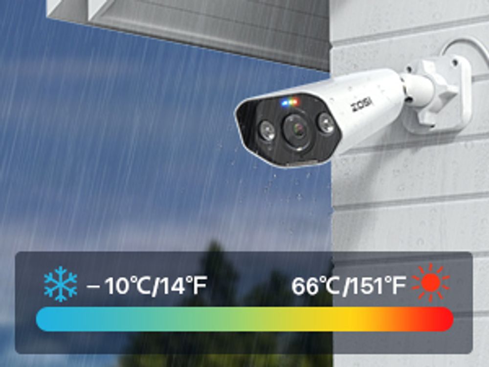 ZOSI 4K Überwachungskamera Set mit 2 Wege Audio, Videoüberwachung mit 16X 8MP PoE Kamera und 16CH 4TB HDD NVR, Personenerkennung