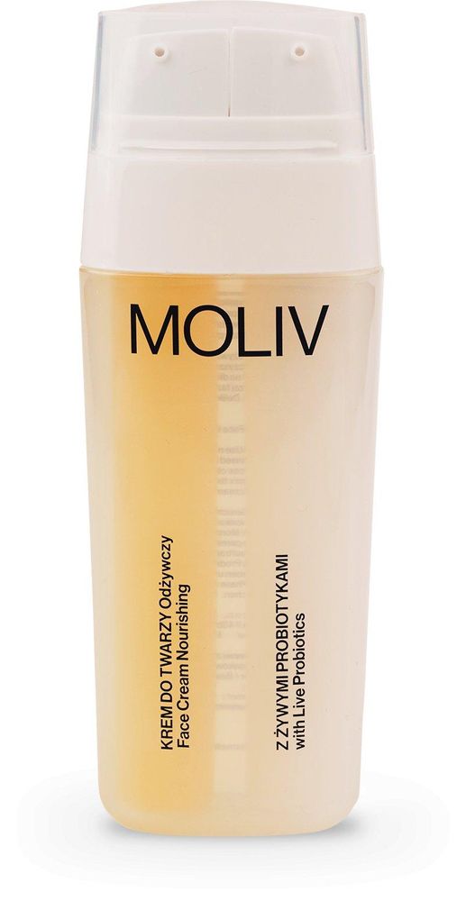 MOLIV Gesichtscreme mit lebenden Probiotika. Nährstoffreich 30ml
