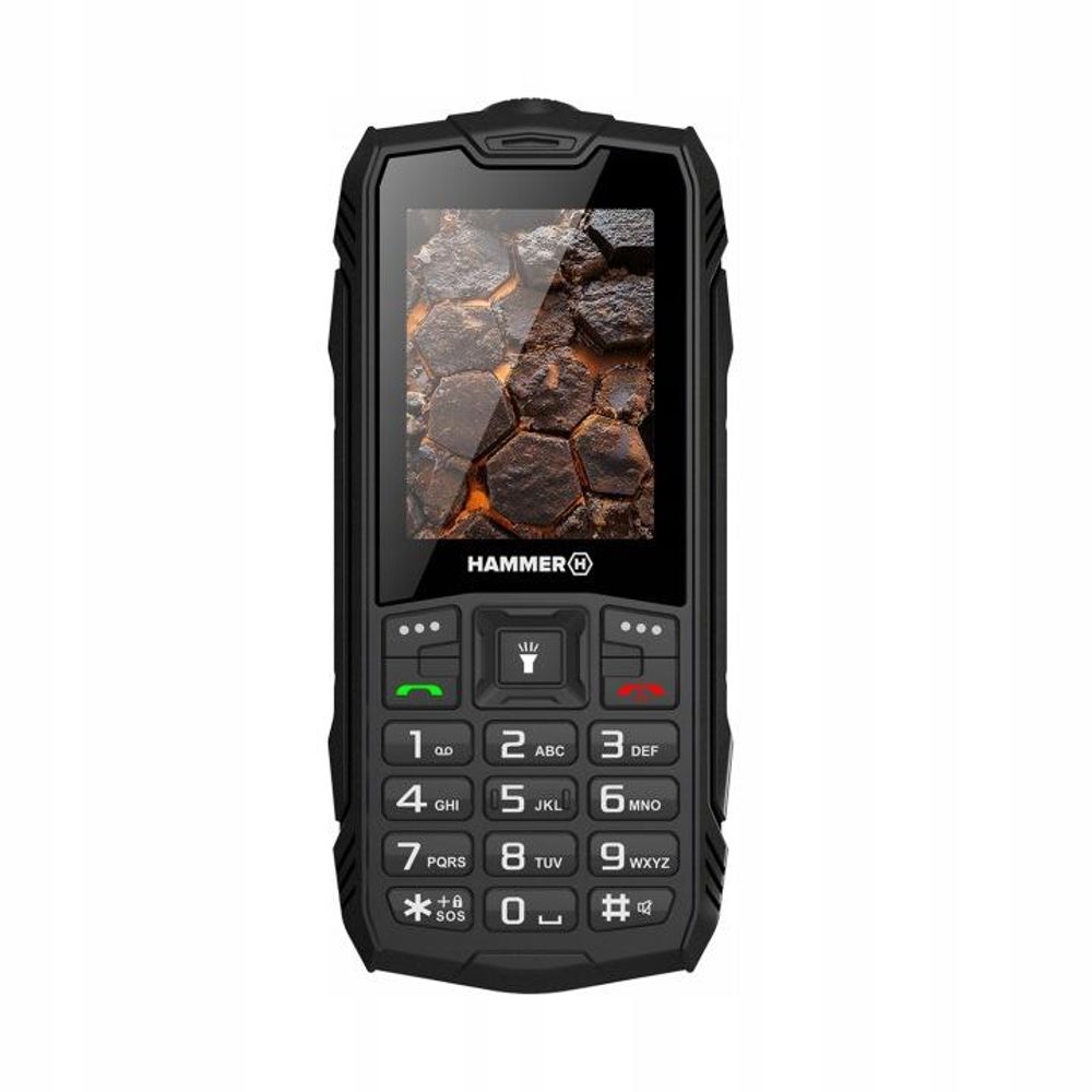 HAMMER ROCK LTE (Black) Dual SIM 2.4" IPS 240x320/128MB/48MB RAM/microSD/LTE