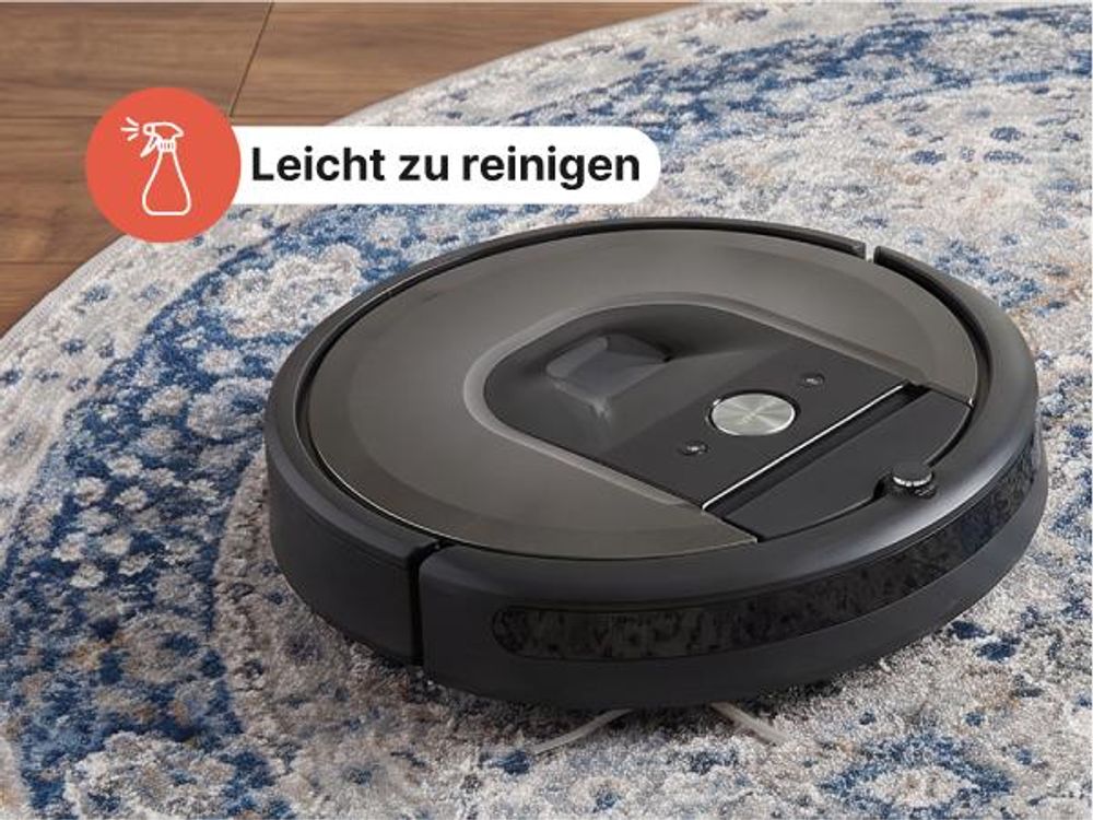 Tapiso Teppich VALLEY Rund Vintage Grau Blau Schlafzimmer 200 x 200 cm