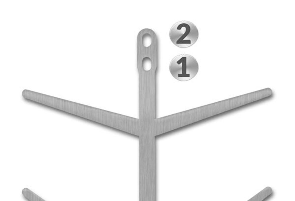 Premium Flammlachsbrett aus hochwertigem Edelstahl – 5-stufig verstellbar und um 180° drehbar