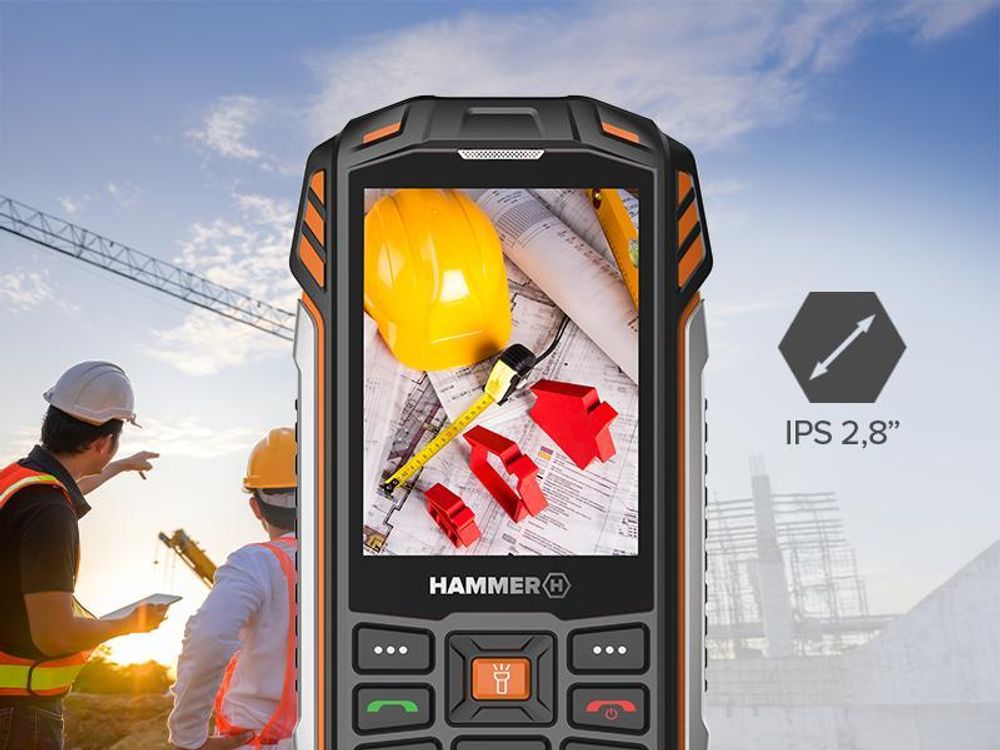 Hammer Power Plus Lte – Wasserdichte, Robuste, Geschützte Mobiltelefon-Spezialedition