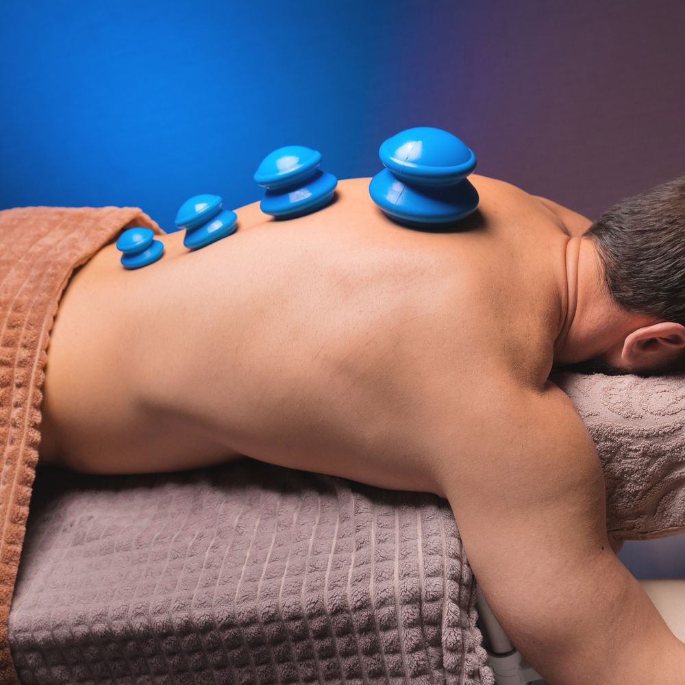4er Schröpfen Set mit Schröpfgläser aus Silikon Pumpe Hochwertige Vakuum Massage Vakuumpumpe Cupping Schröpfglas Anti Cellulite Cups Retoo