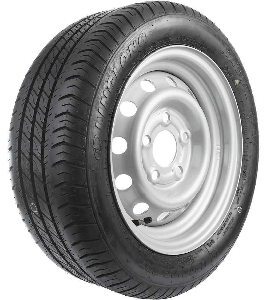 UNITRAILER 2er Set Anhängerräder 195/50 R13C für schwere Autotransporter