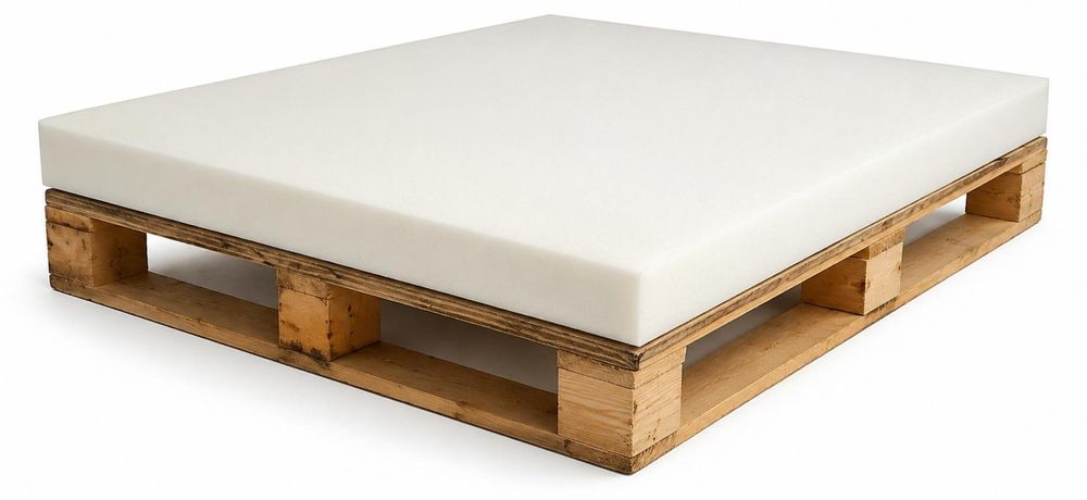 Paletten Schaumstoff RG25/44 Europalette Palettenkissen 80cm x 120cm x 9cm