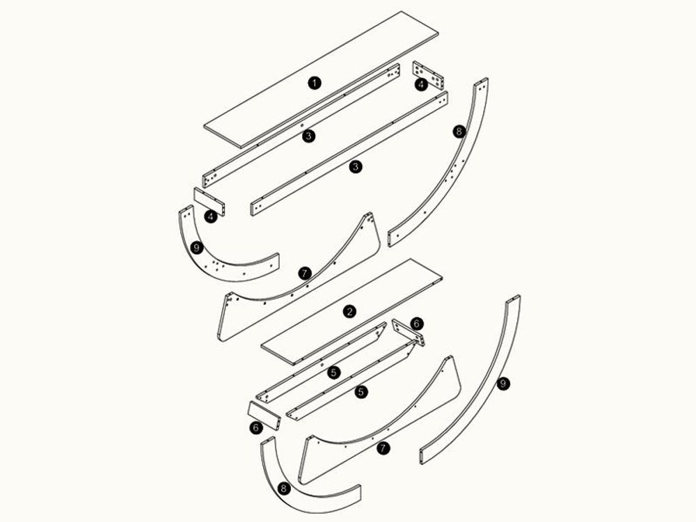 Tribesigns 160 cm Konsolentisch, 2-stöckiger Flurtisch mit Ablageflächen, Langer Sofatisch hinter dem Sofa für Flur, Wohnzimmer, Eingang, Foyer