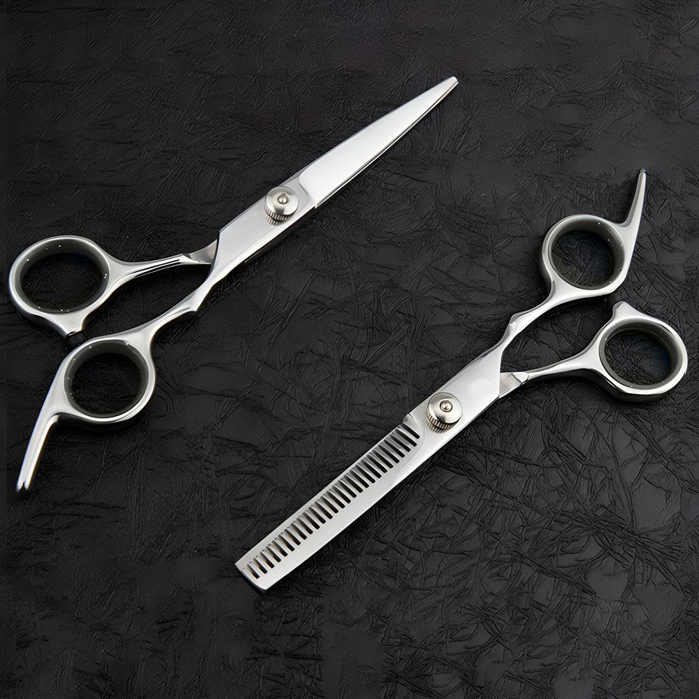 Haarschere Set Professionelle Schere Profi Friseur Friseurscheren mit Etui Premium Friseurschere Effilierschere Männer Frauen Kinder Edelstahl Retoo