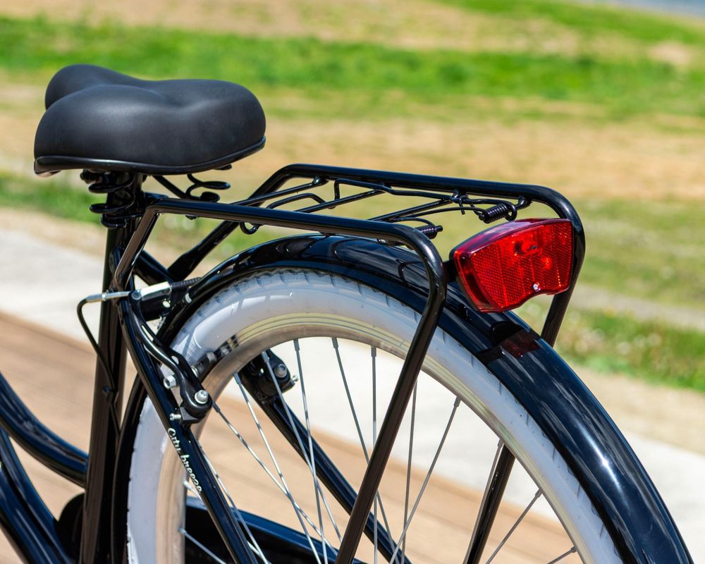 Rower Miejski Damski 28" IwoBike Black Pearl Damka Osprzęt Shimano Bagażnik Koszyk GRATIS