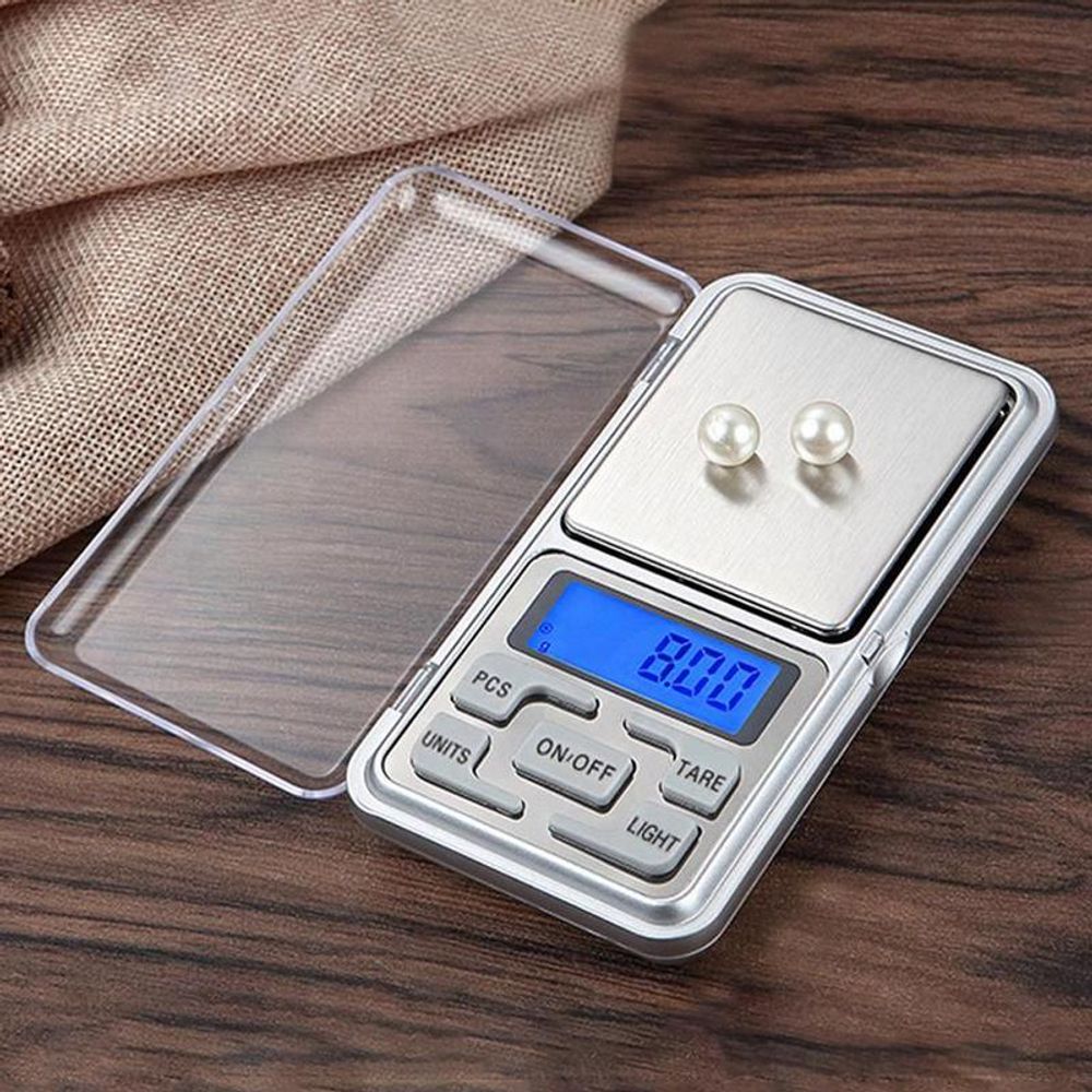 Taschenwaage Feinwaage 200g/0,01g, Digital Präzisionswaage für Gold Brief Münz Feingrammwaage Mini Waage Gramm mit LCD Display und Tara Funktion Retoo