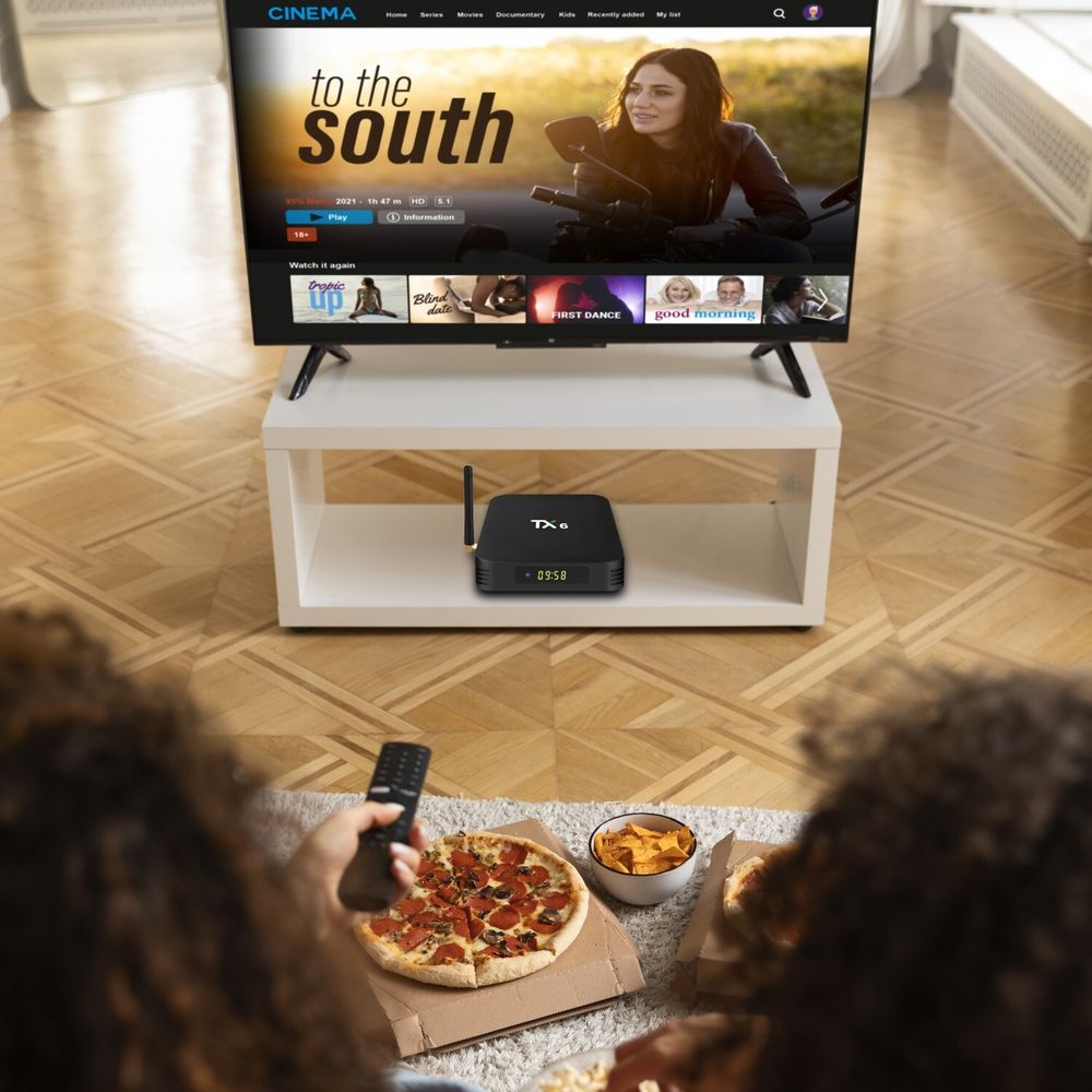 TV Box MediaPlayer 4/32 GB Fernbedienung HD Streaming USB 3.0 Smart Media Player 1080P HDR Chromecast Smart TV Box Android WIFI Quad Core Retoo