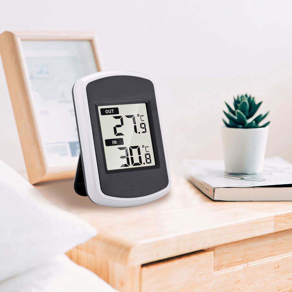 Digitales Thermometer, Innenthermometer, Raumthermometer, Temperaturmonitor Hause, für Wohnzimmer, Garage oder Gewächshaus Reptilienthermometer Retoo