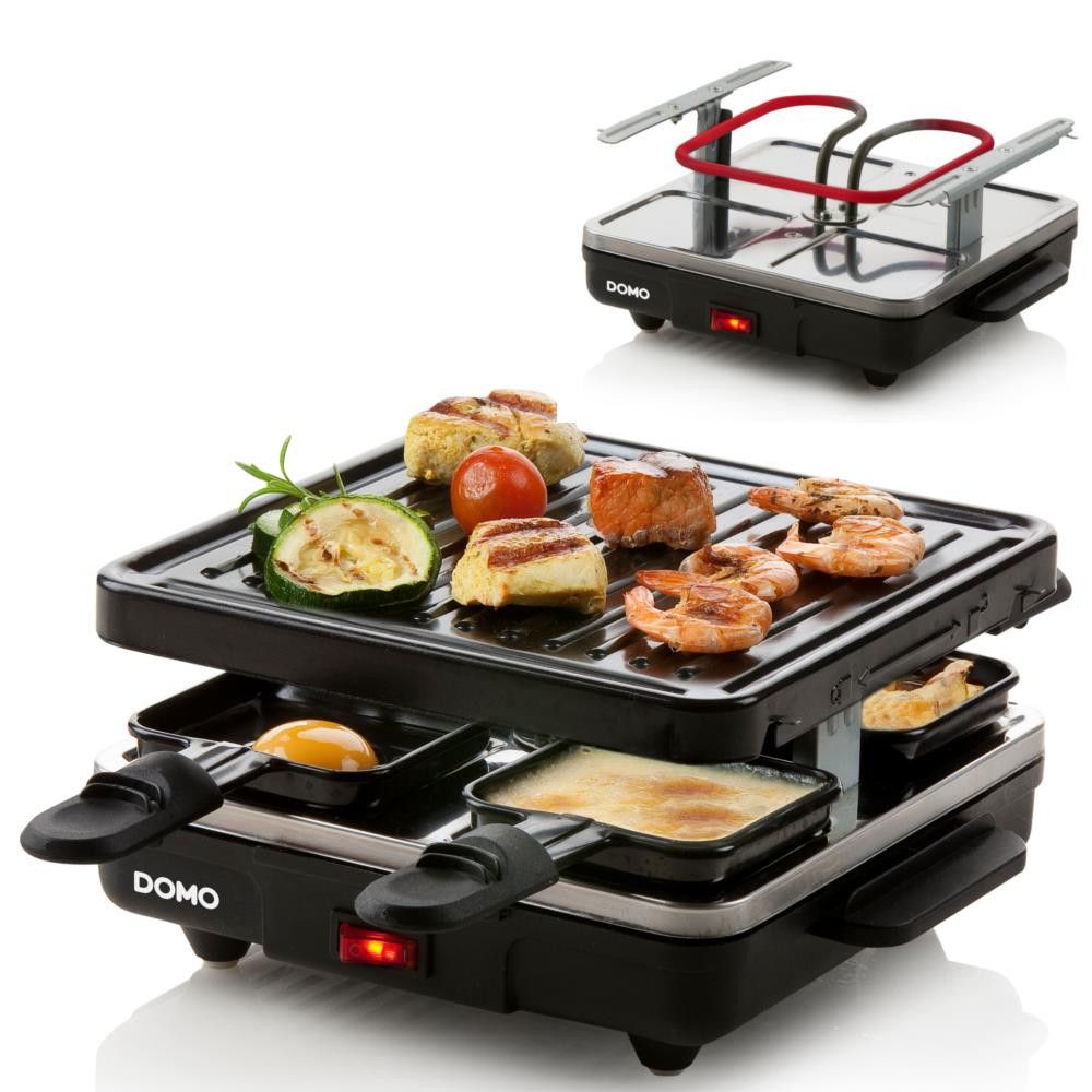 Domo DO 9147 G Raclette 4 Personen 600W 54 x 29,8 x 48cm