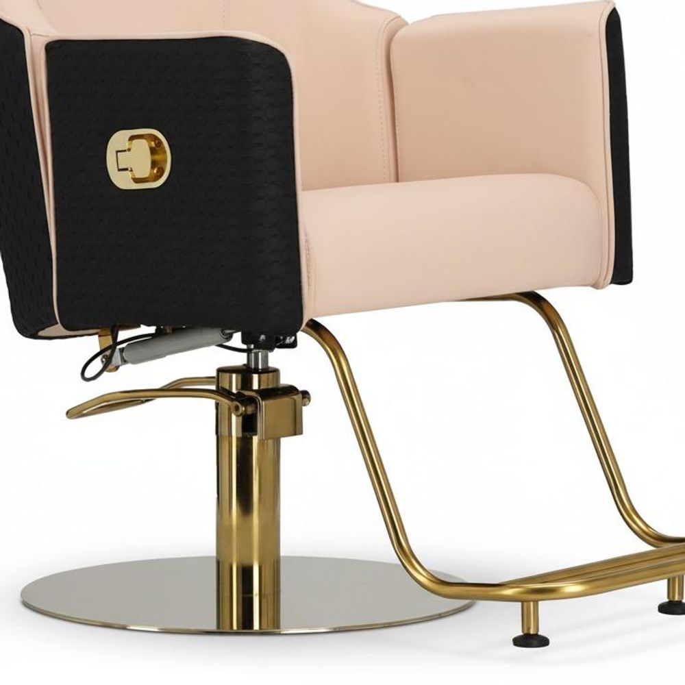 Fotel barberski Brilia fryzjerski hydrauliczny do salonu fryzjerskiego barb Barberking