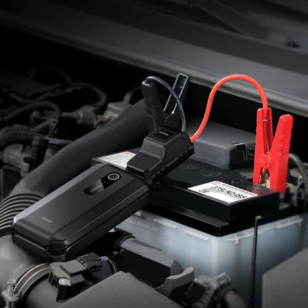 Baseus Super Energy Auto-Starthilfe 10000mAh, 1000A, USB (schwarz)