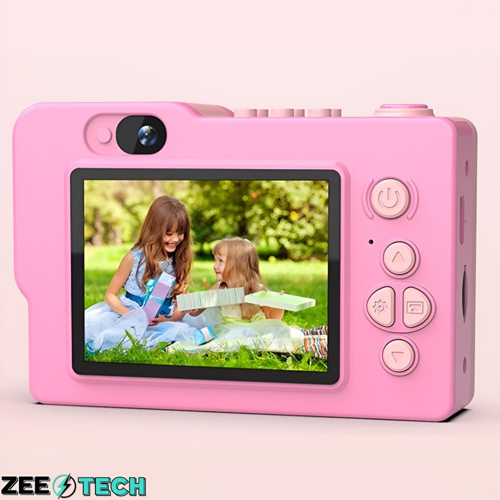 Digitale Kinderkamera 40Mp Selfie-Kamera Spiele + 32Gb Karte