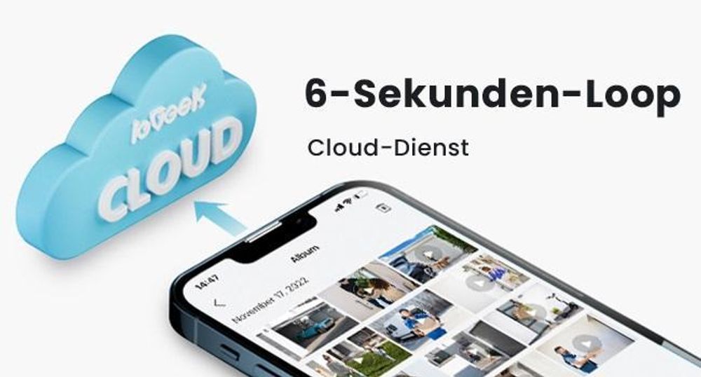 ieGeek 2K Solar Überwachungskamera Außen, 355° PTZ IP Kamera Wlan Farbnachtsicht